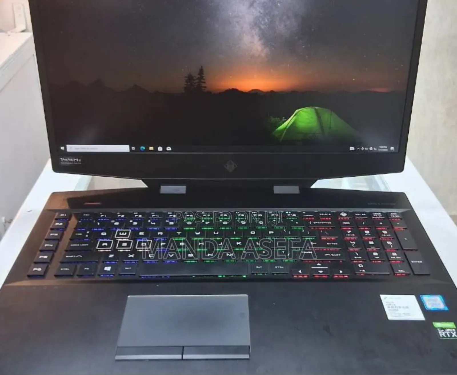 New Laptop HP Omen 17 16GB Intel Core I7 SSD 1T