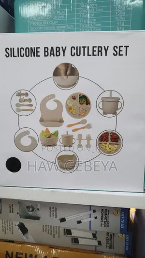 Silicon Baby Cutlery Set