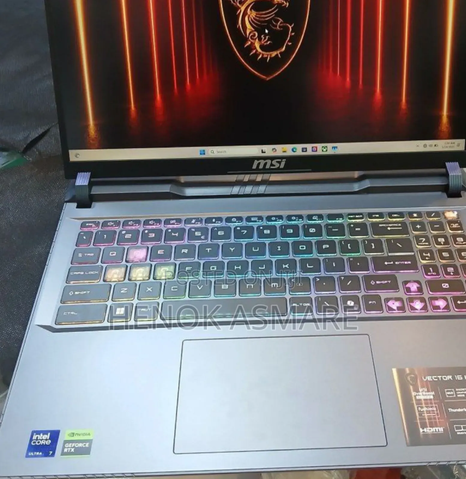 New Laptop MSI 16GB Intel Core Ultra 7 SSD 1T