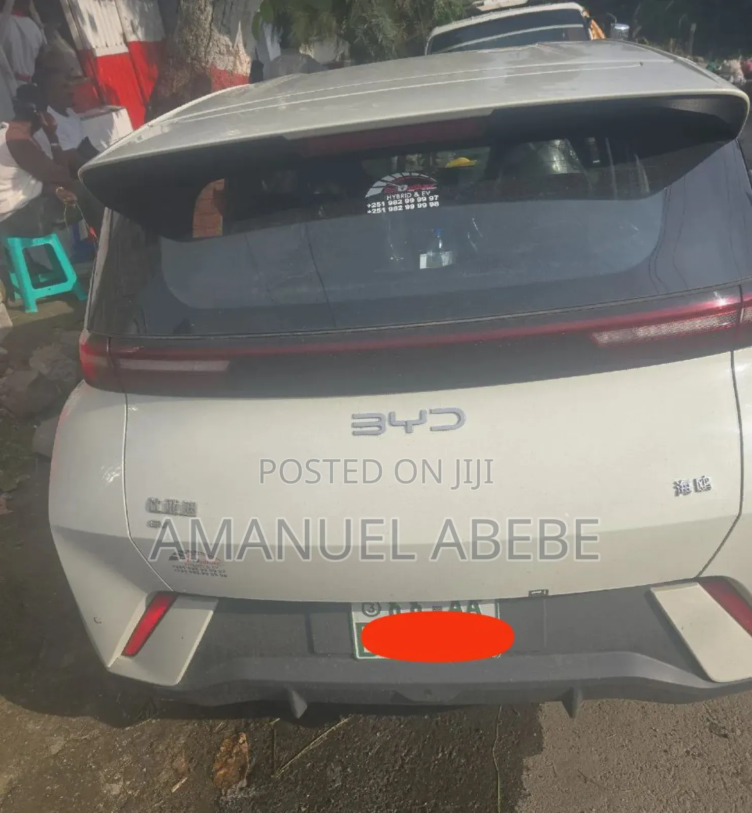 BYD Seagull 2025 White