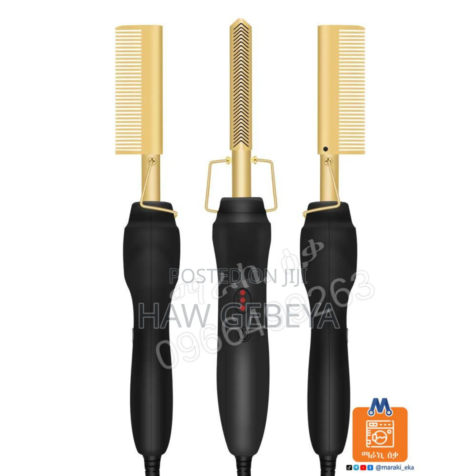 High Heat Hair Styling Comb