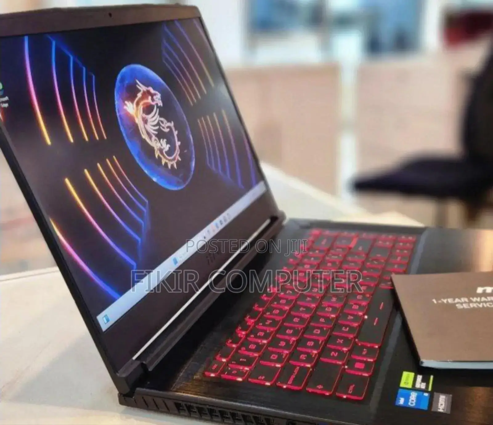 New Laptop MSI GF63 16GB Intel Core I5 SSD 512GB