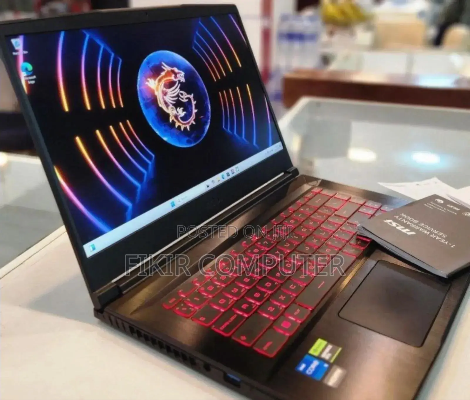 New Laptop MSI GF63 16GB Intel Core I5 SSD 512GB