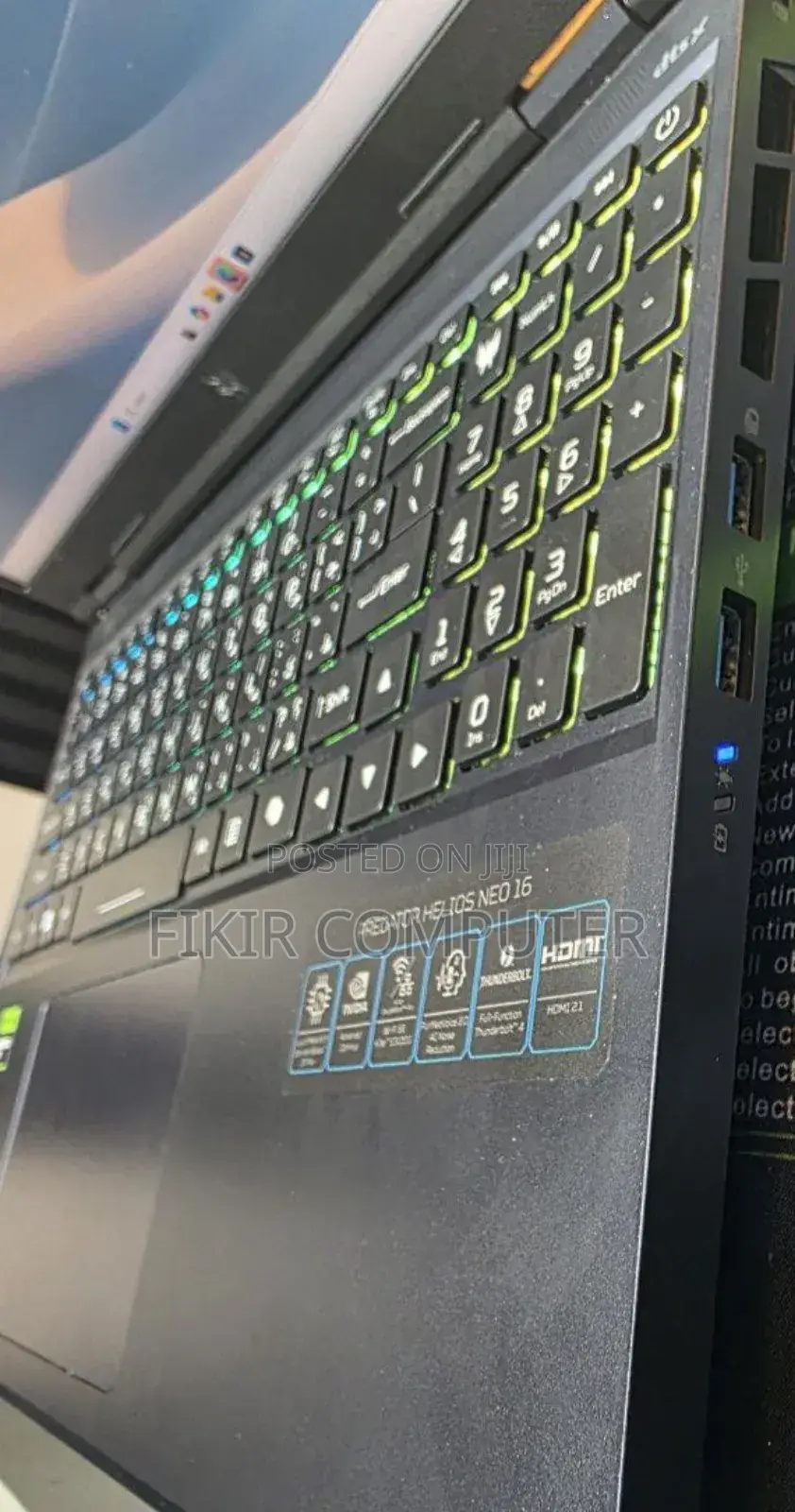 New Laptop Acer Predator Helios Neo 16 16GB Intel Core I9 SSD 1T