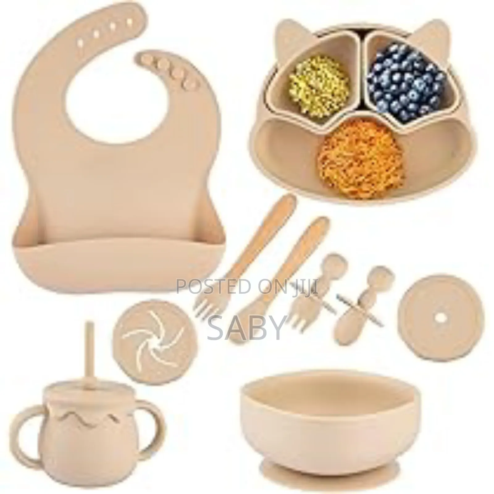 Silicon Baby Cutlery Set