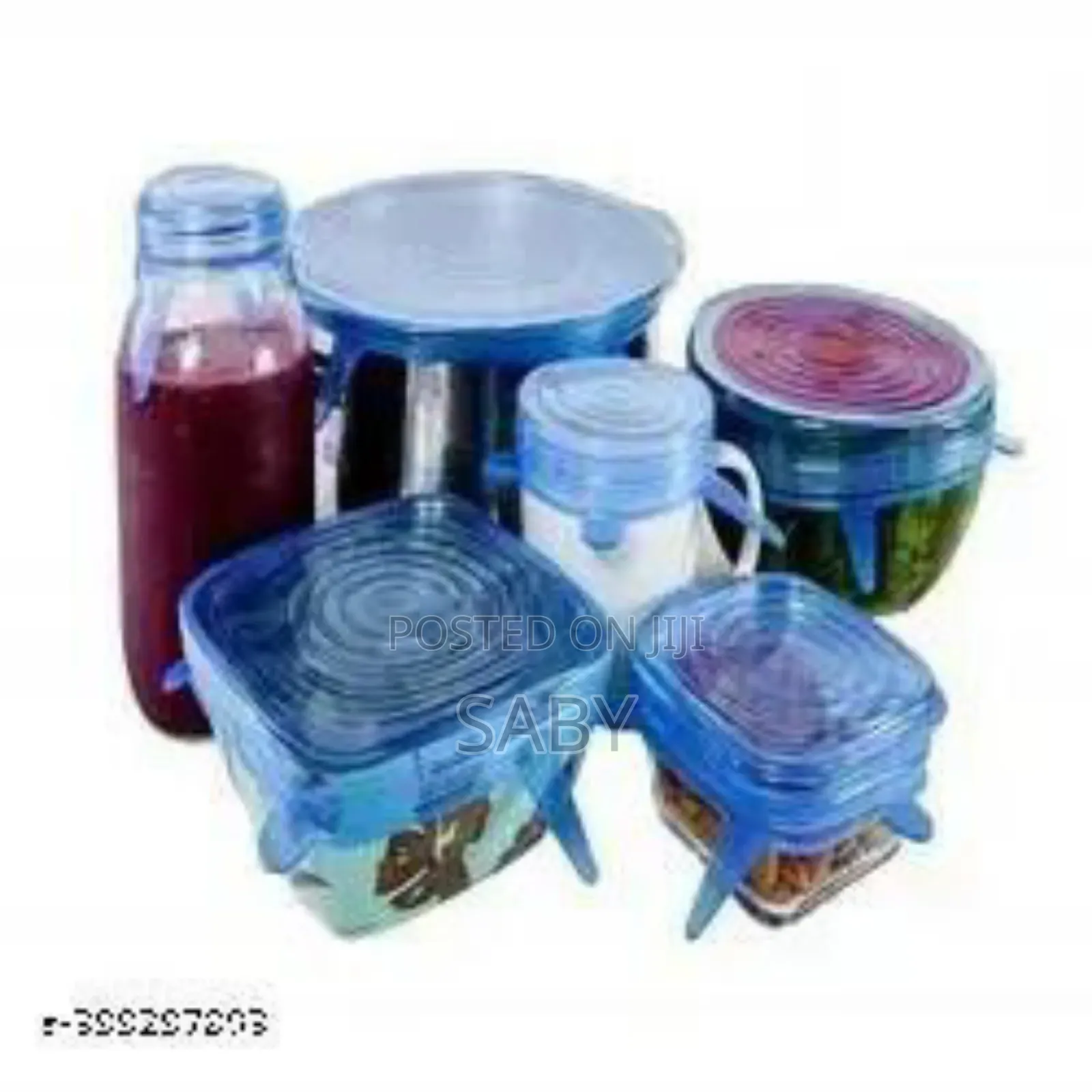 Stretch Silicon Lids ( 6 Pack )