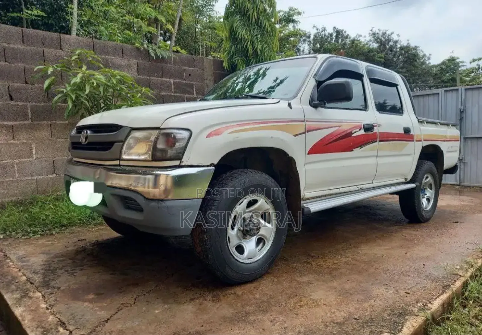 Toyota Hilux 2700i Raider 2004 White