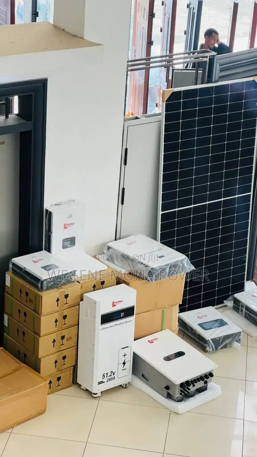 Mona Power Battery ባትሪ ጀነሬተር