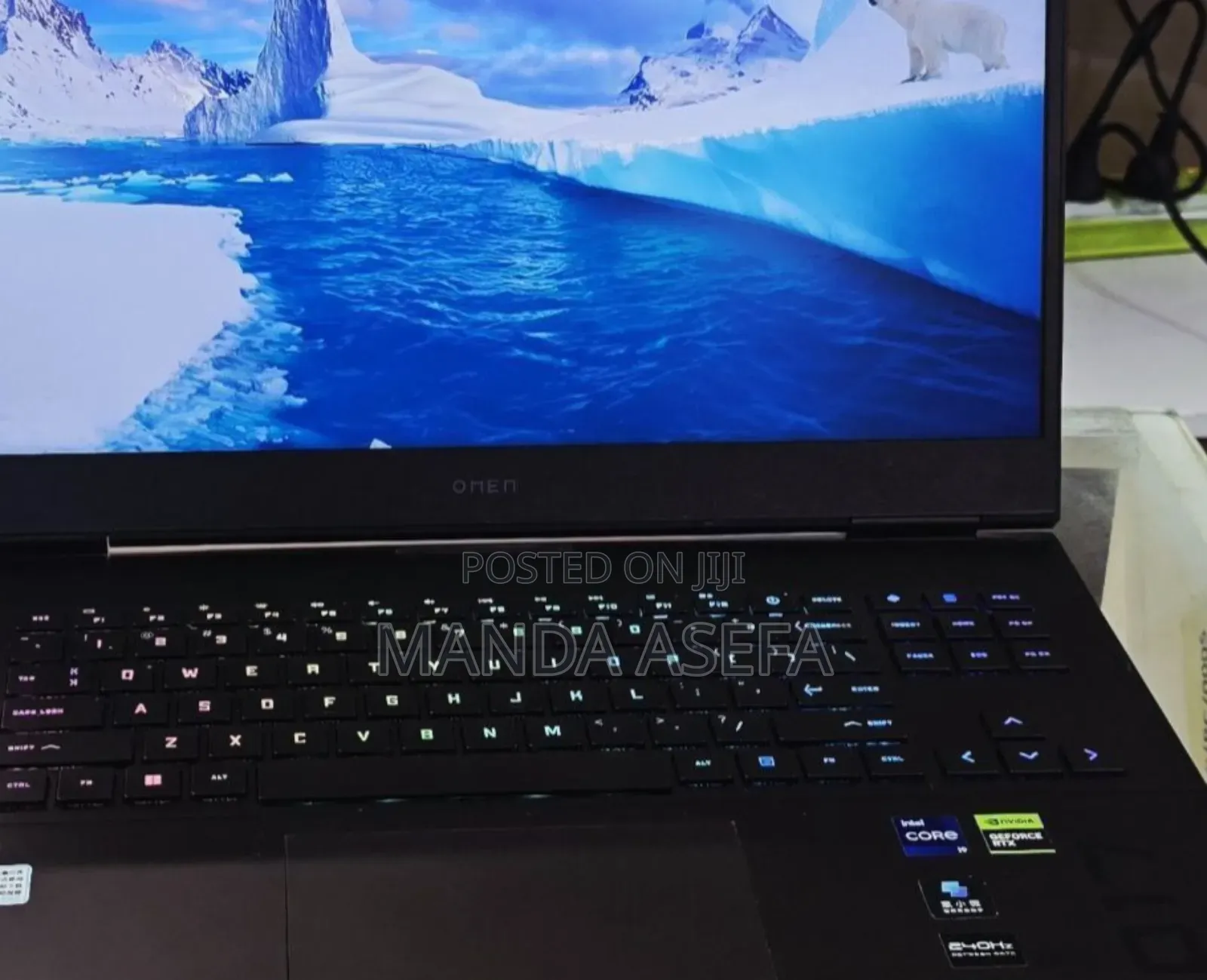 New Laptop HP Omen 17 16GB Intel Core i9 SSD 1T