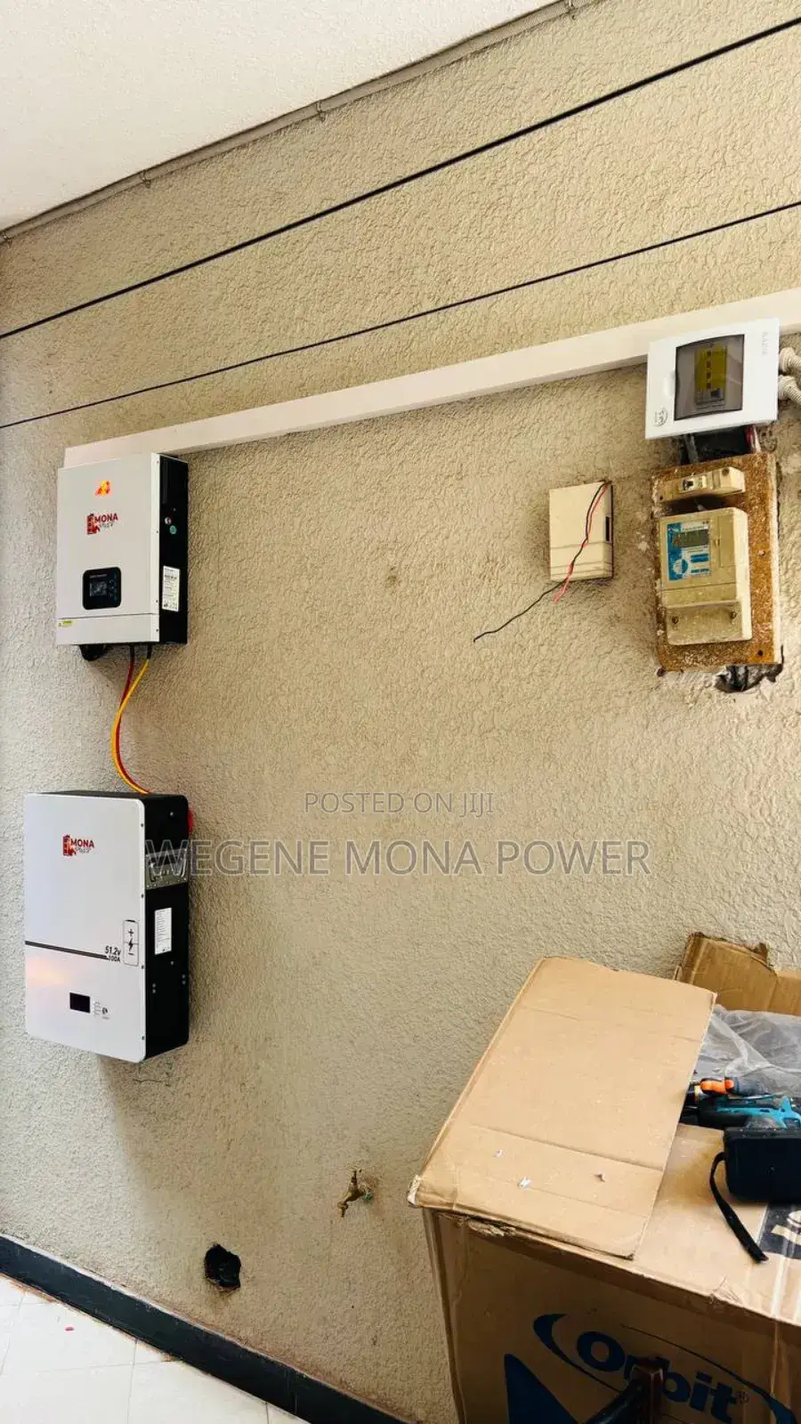 Mona Power Battery ባትሪ ጀነሬተር