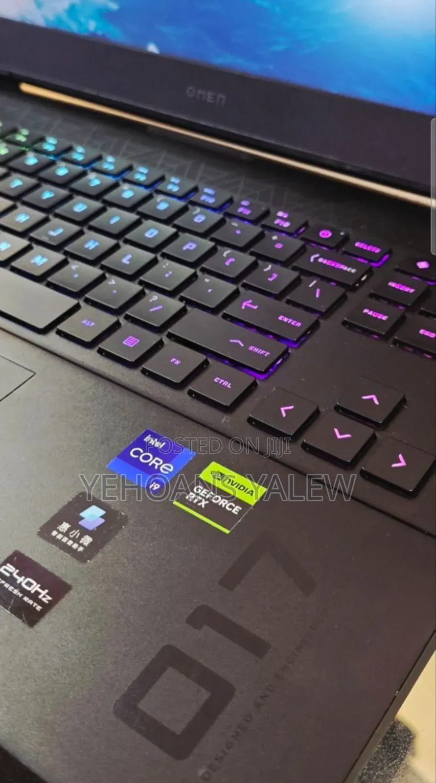 New Laptop HP Omen 16 16GB Intel Core i9 SSD 1T
