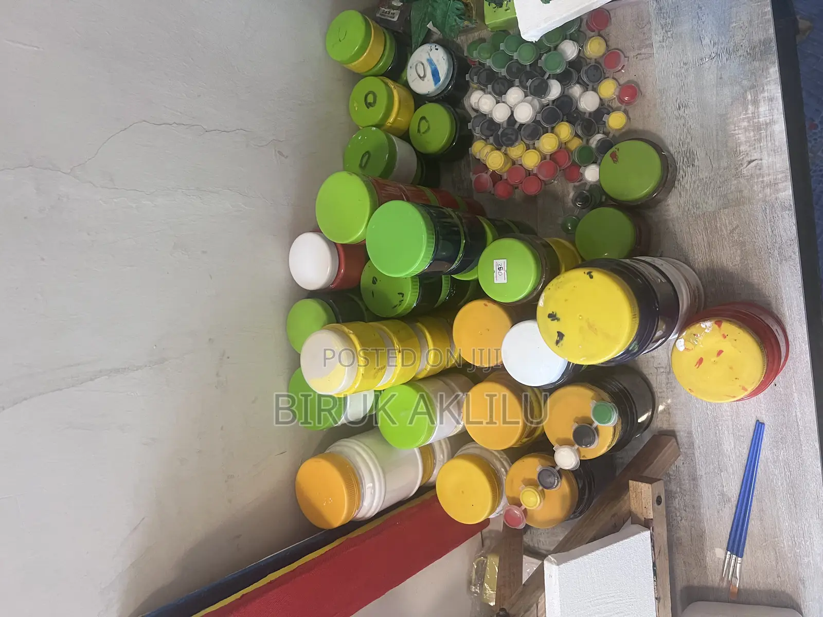 Acrylic Paint and Oil Paint