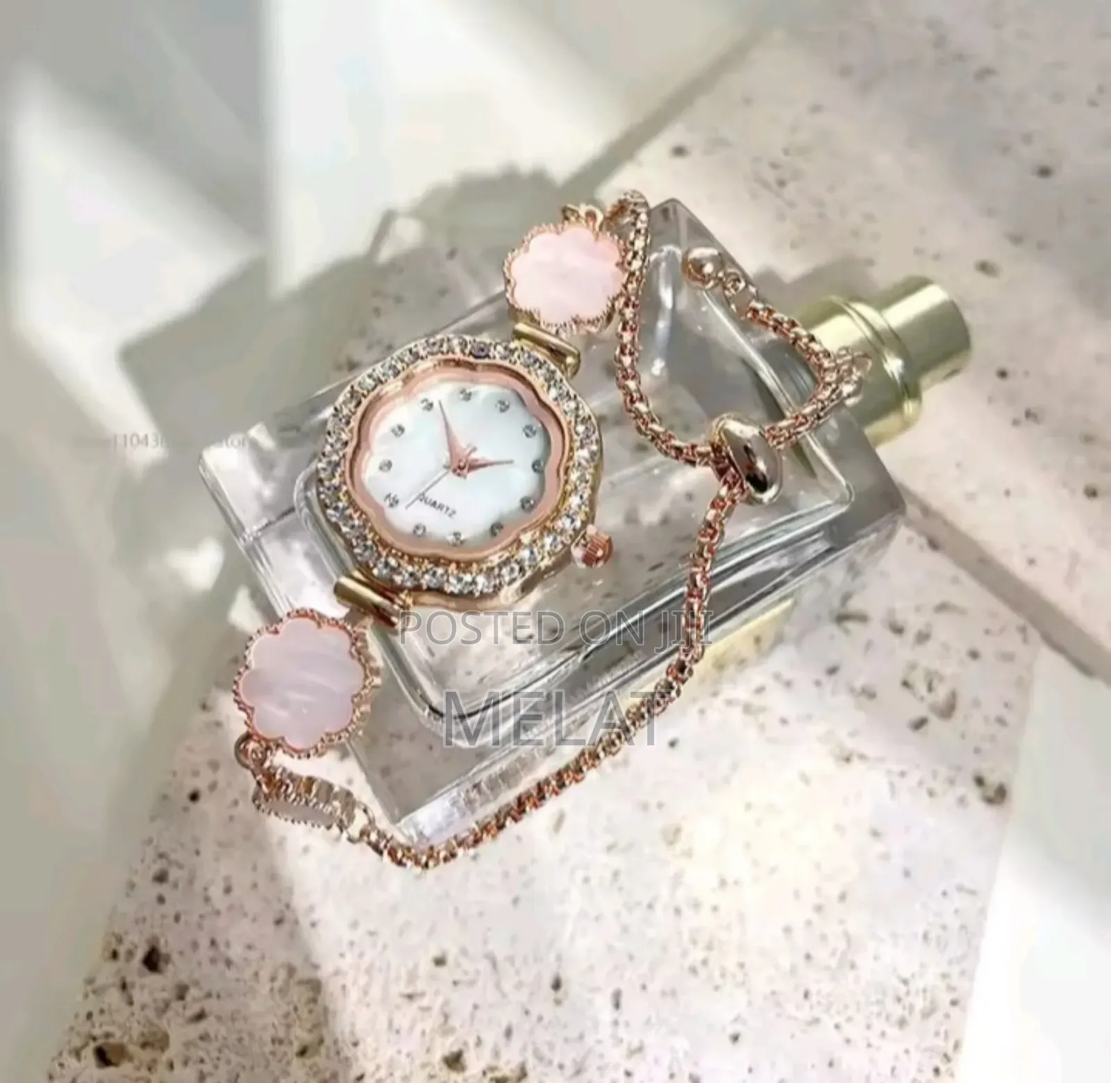 Flower Shaped Woman's Watch