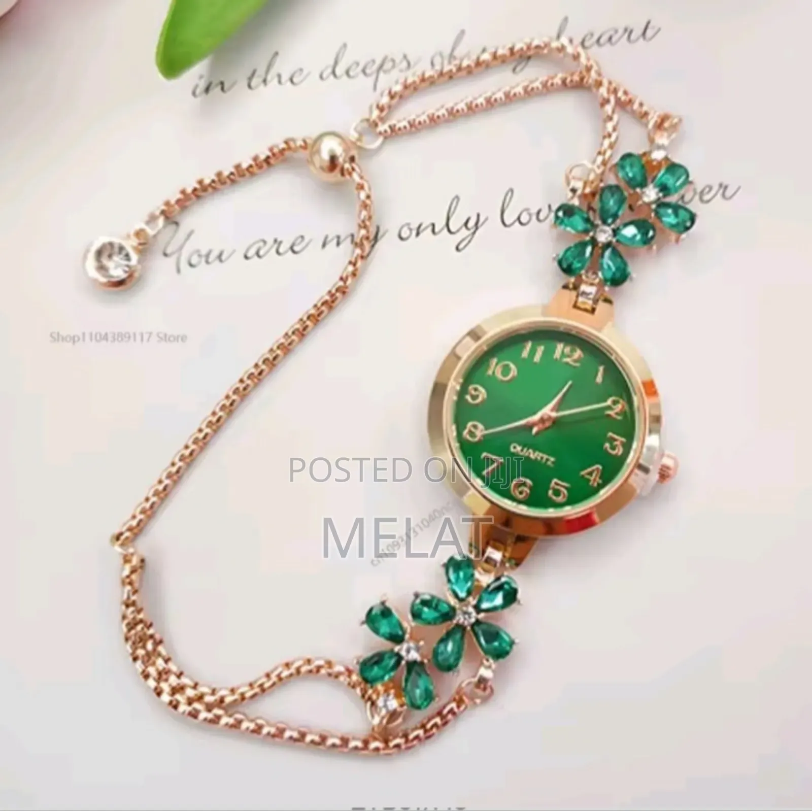 Flower Shaped Woman's Watch