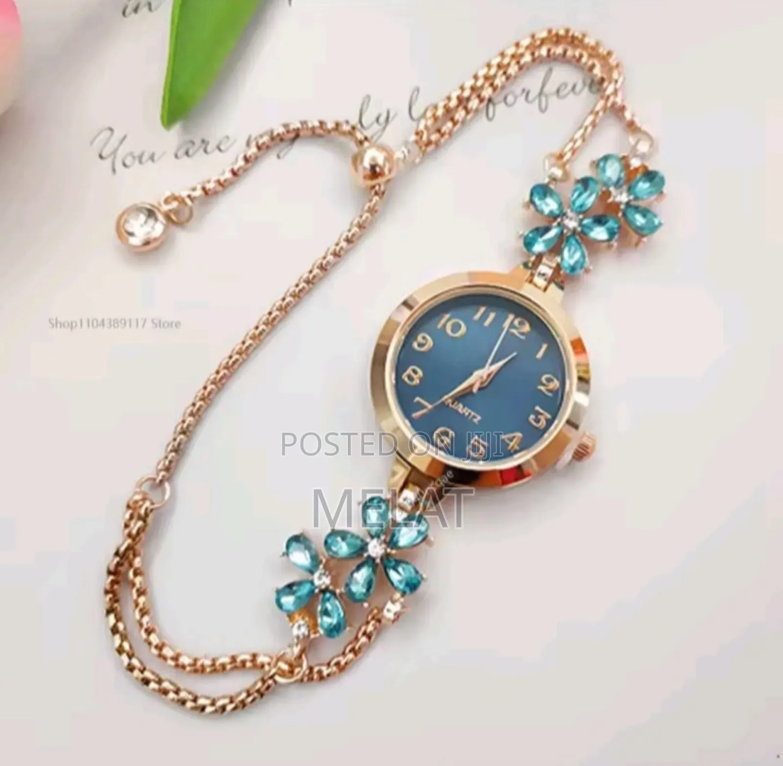 Flower Shaped Woman's Watch