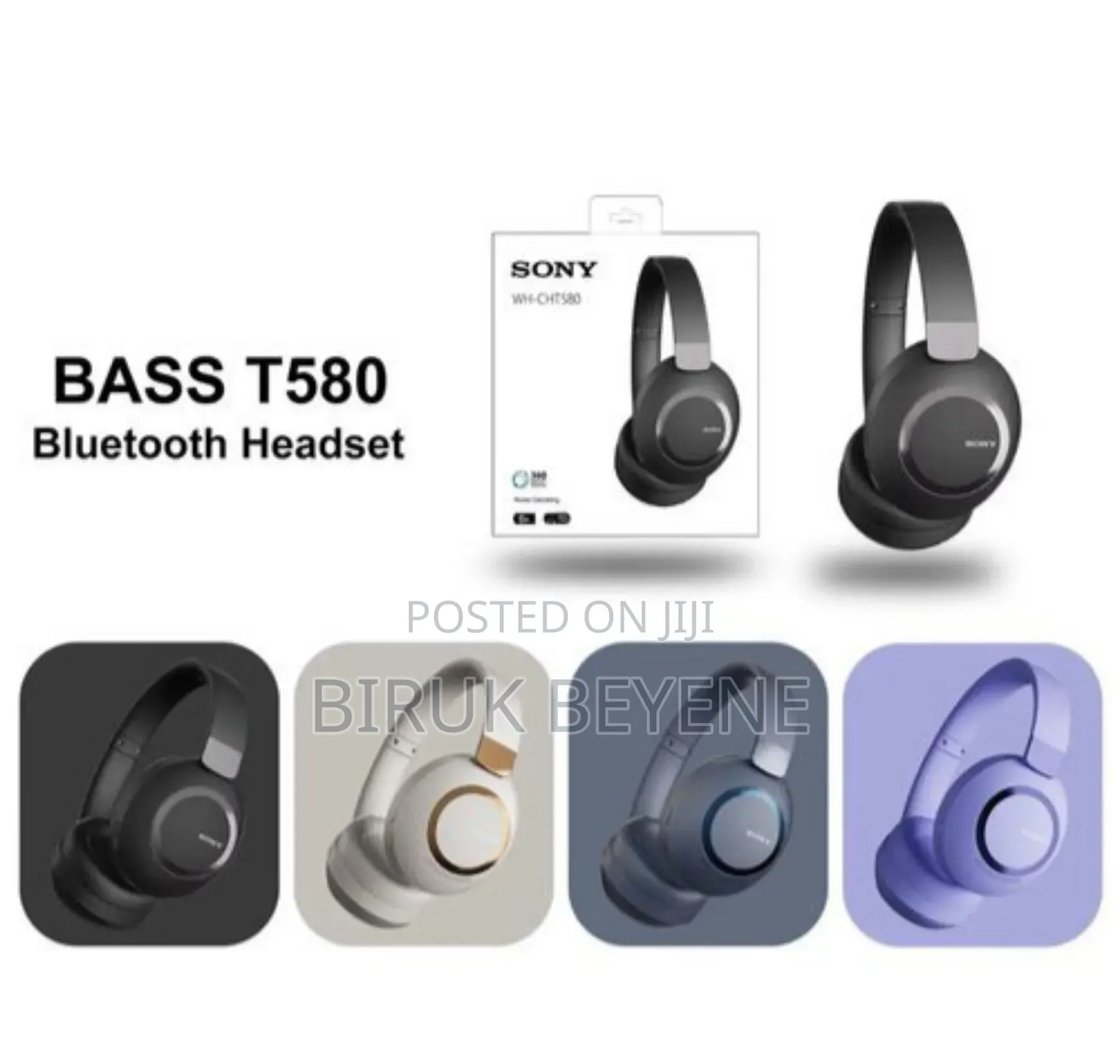 Sony T580 High Quality Headst+Free Delivery