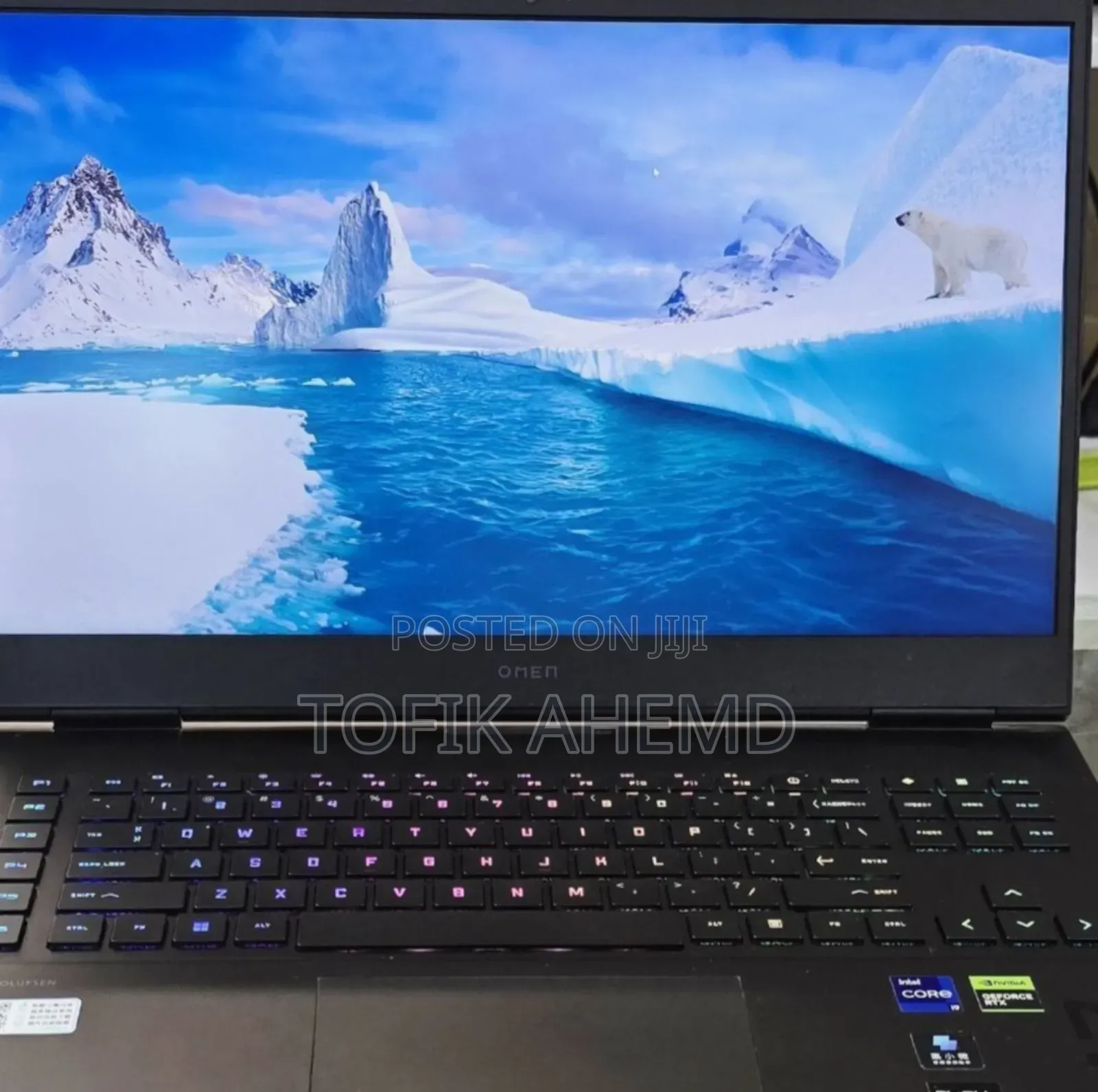 New Laptop HP Omen 15 16GB Intel Core I9 SSD 1T