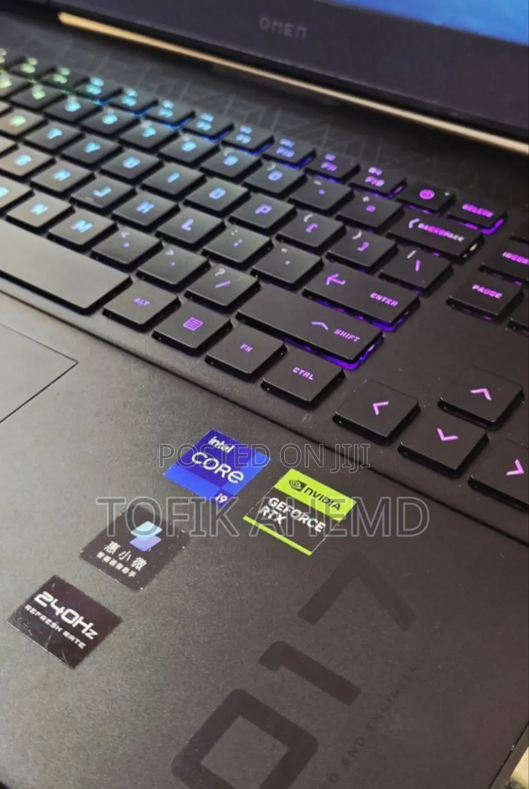 New Laptop HP Omen 15 16GB Intel Core I9 SSD 1T