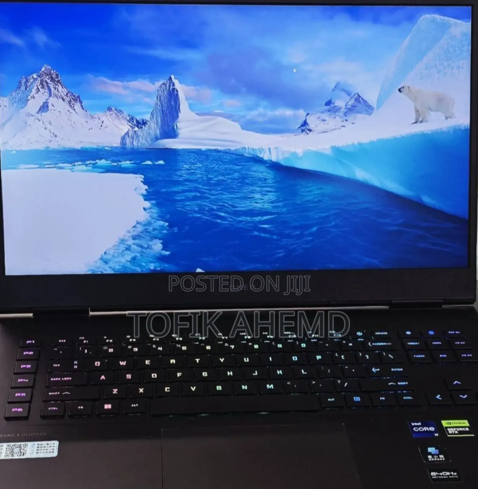 New Laptop HP Omen 15 16GB Intel Core I9 SSD 1T