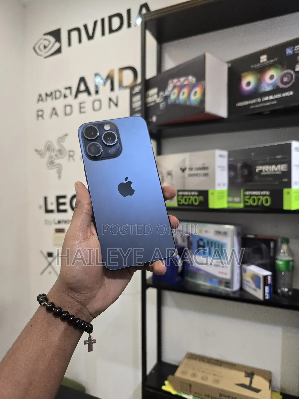 New Apple iPhone 15 Pro Max 256 GB Blue