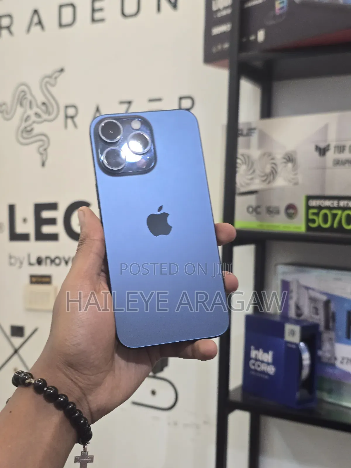 New Apple iPhone 15 Pro Max 256 GB Blue