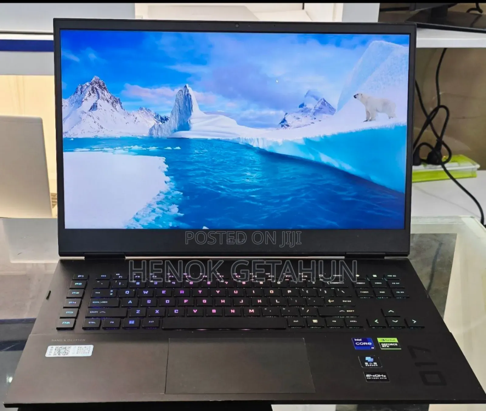 New Laptop HP Omen 17 16GB Intel Core I9 SSD 1T