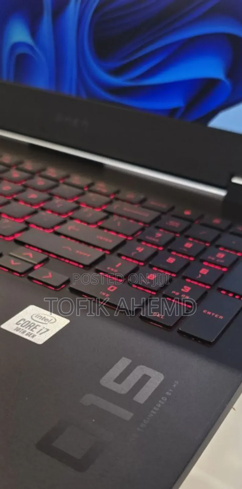 New Laptop HP Omen 15 16GB Intel Core I7 SSD 1T