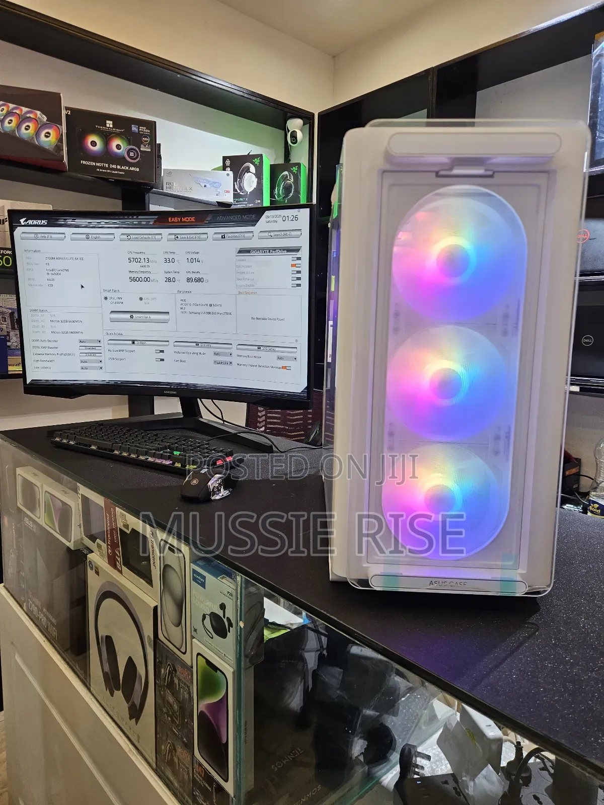 New Desktop Computer Asus 64GB Intel Core I9 SSD 2T