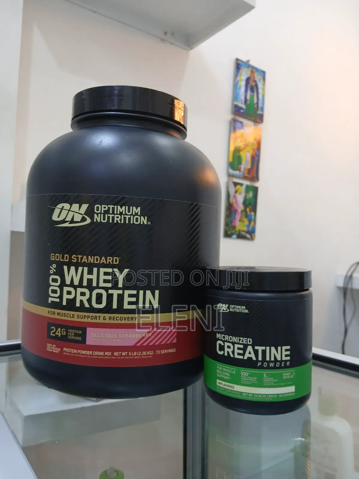 Whey Protein 2.27kg and Micronized Creatine 300gm