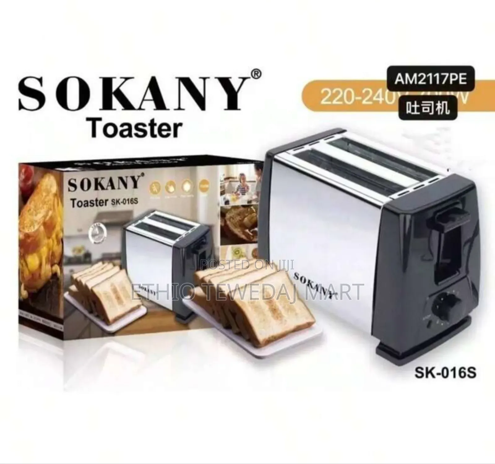 Sokany Slice Bread Toaster