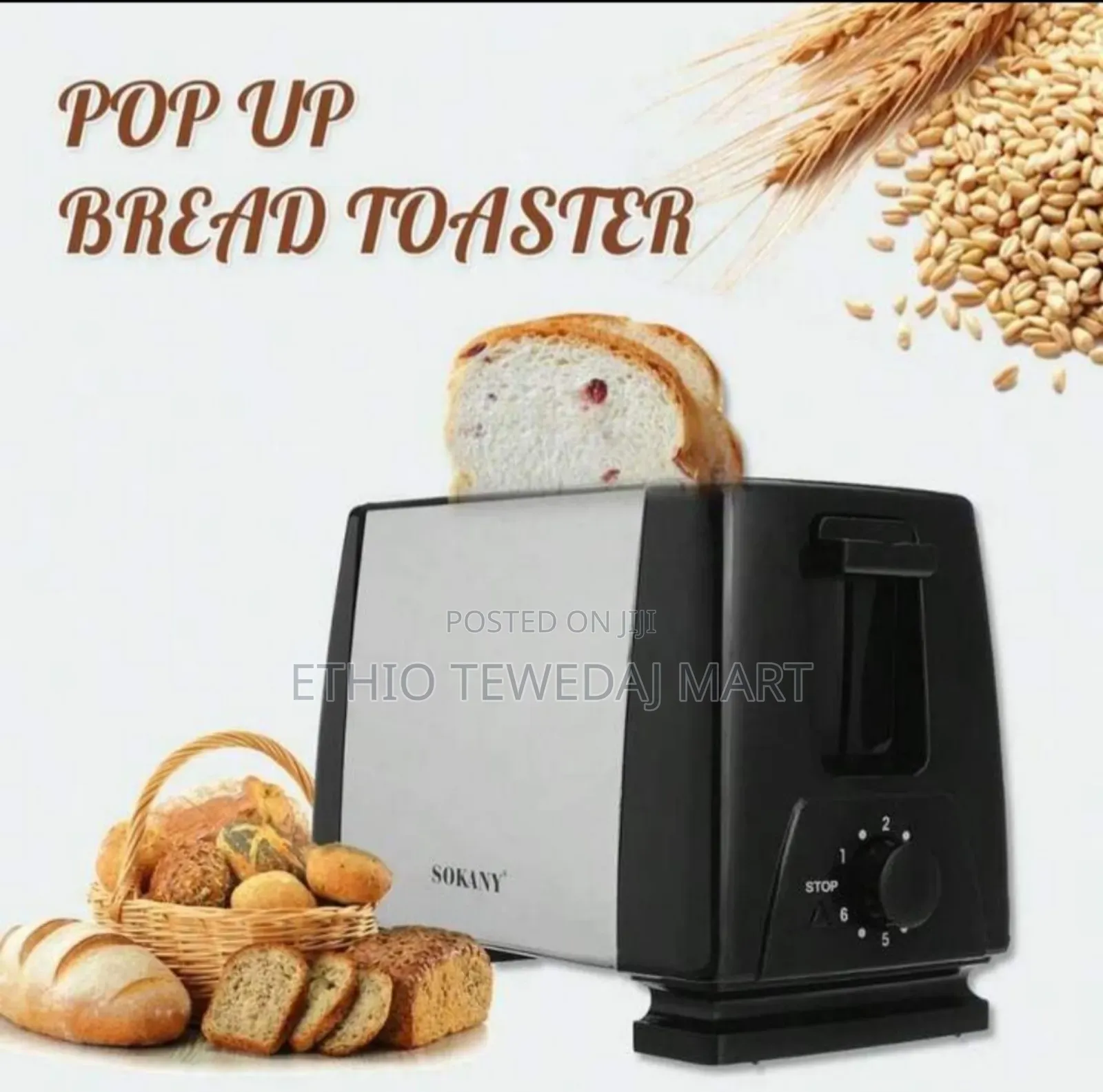 Sokany Slice Bread Toaster