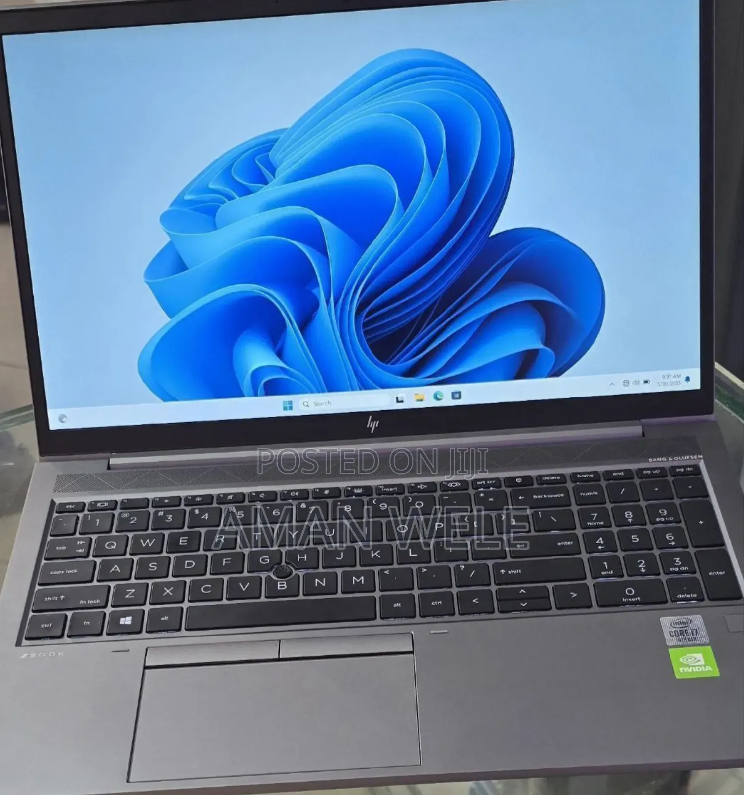 New Laptop HP Zbook Fury 15 G7 16GB Intel Core I7 SSD 1T