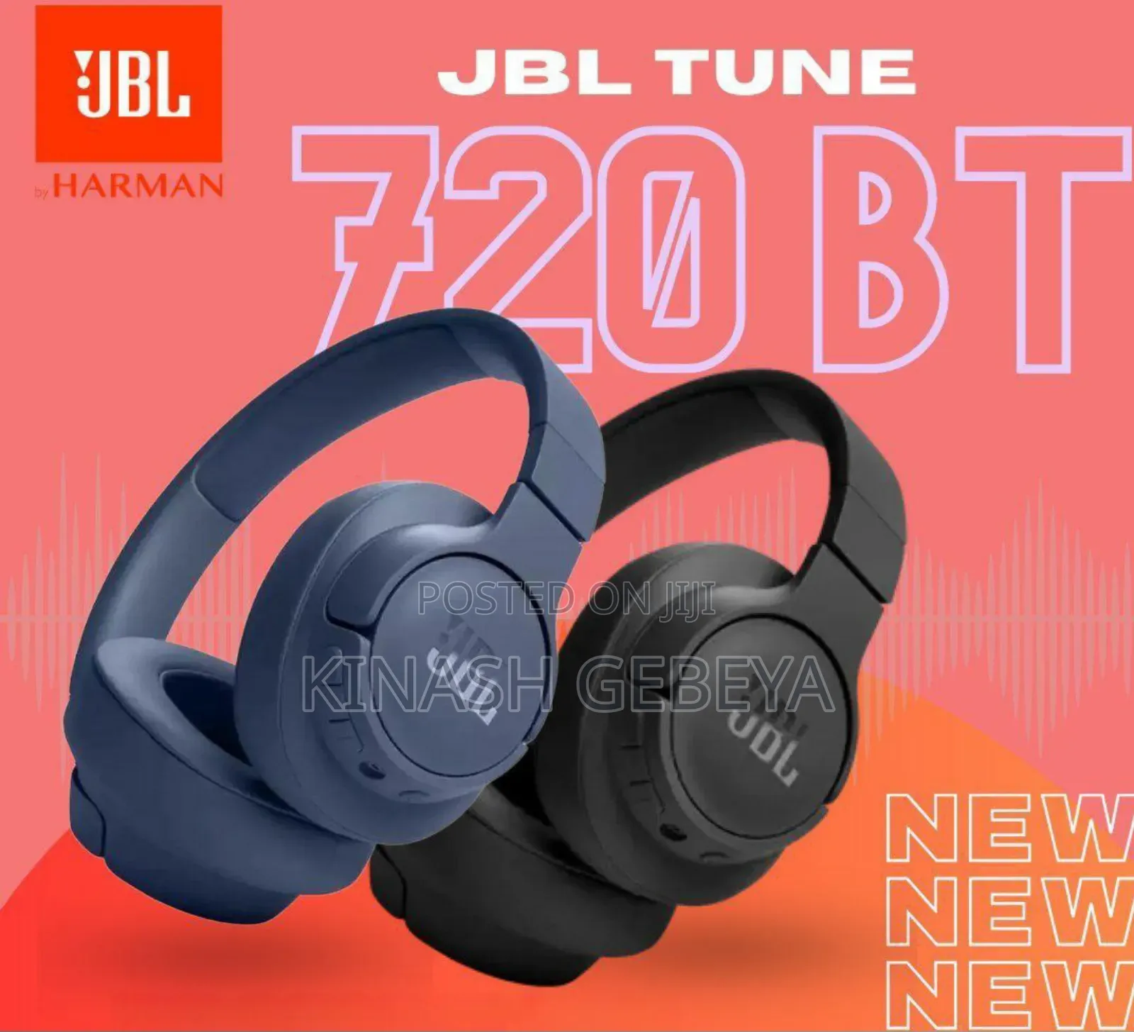 Jbl Tune 720bt High Quality Headphones