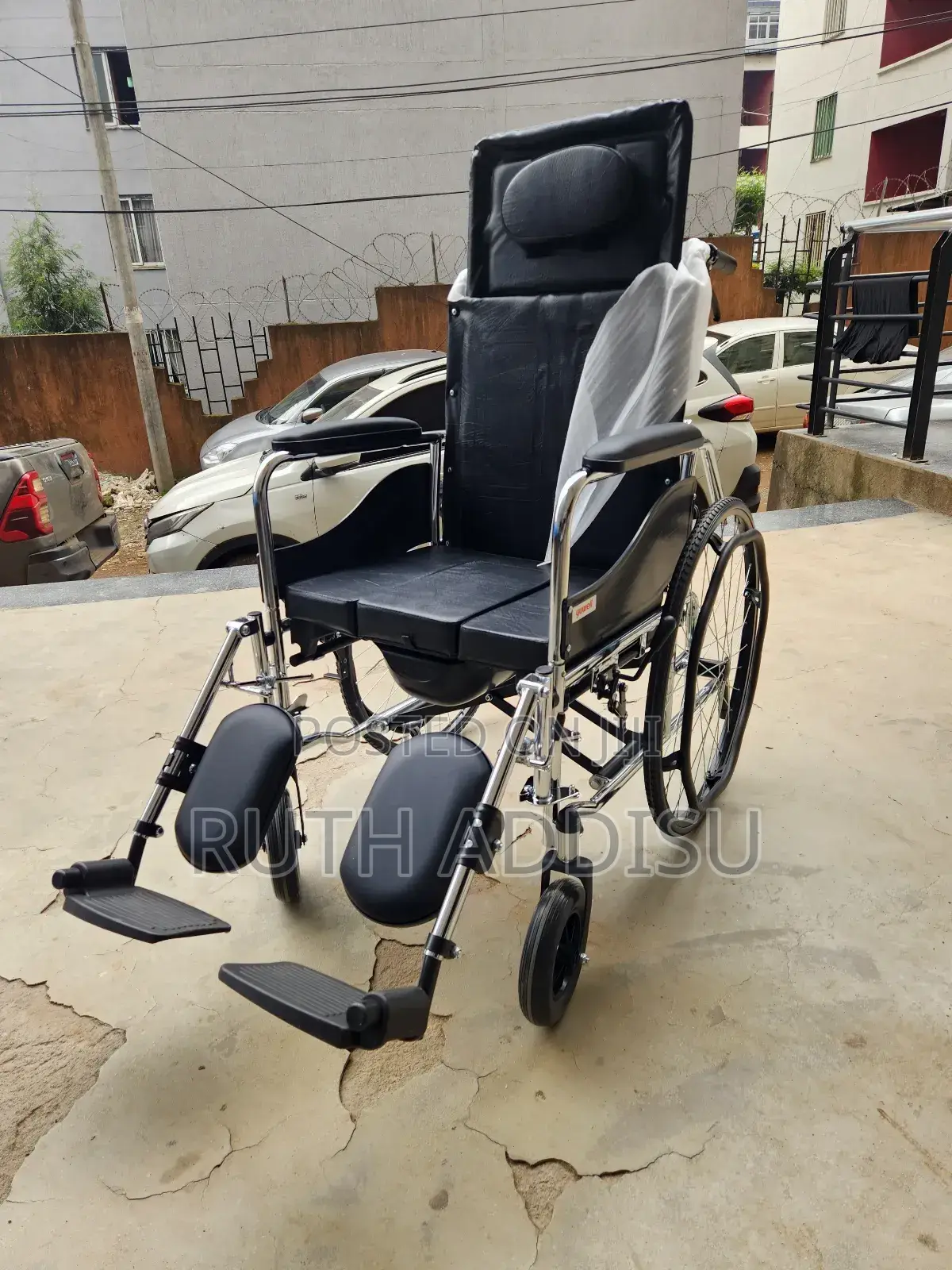 Commode Wheelchair奢望almunium Sleep Wheelchair轈庫whilchar Medical Aid