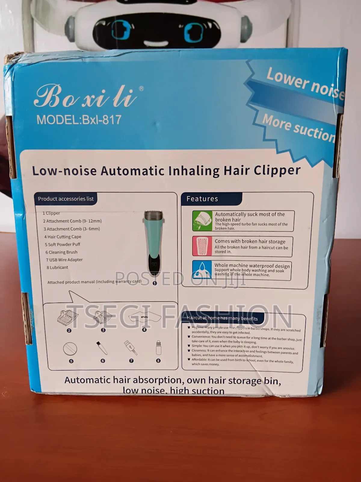 Kids Electric Hair Clipper(የህፃናት ፀጉር መቁረጫ)