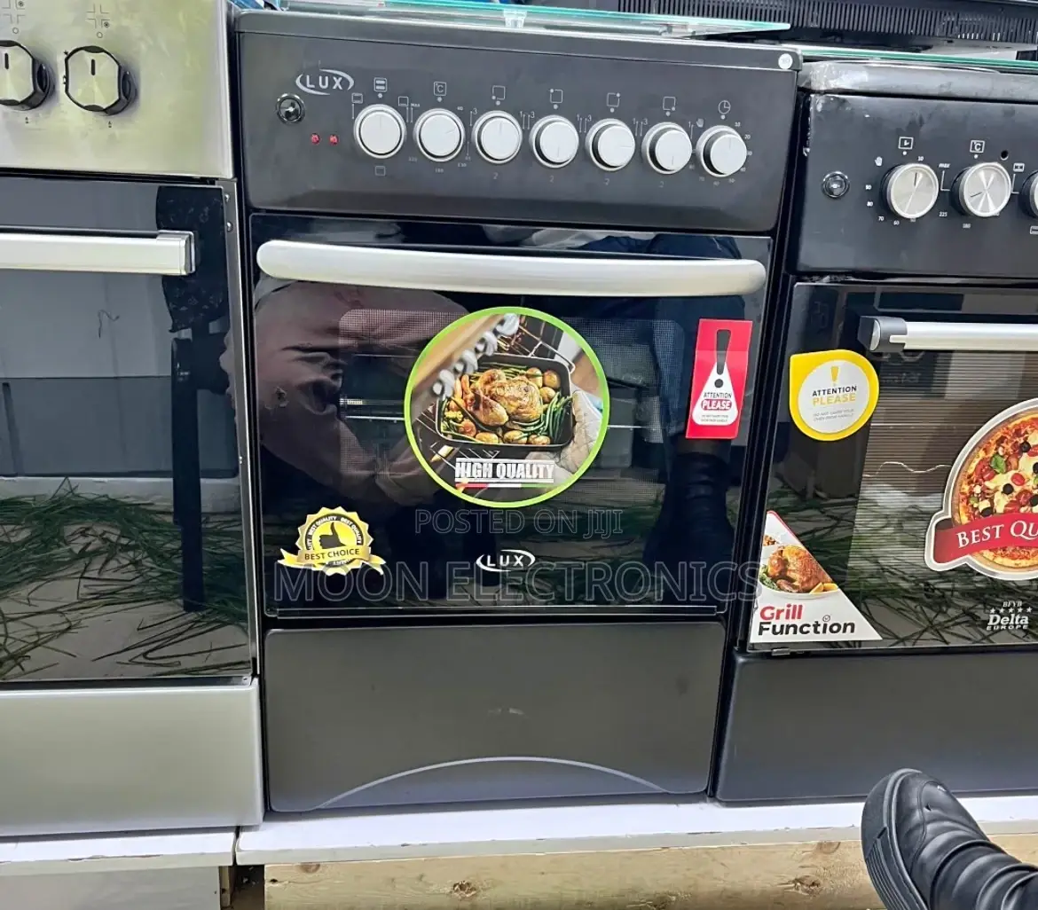 Lux 50×50 Oven – 2 Gas 2 Electric, Full Options!