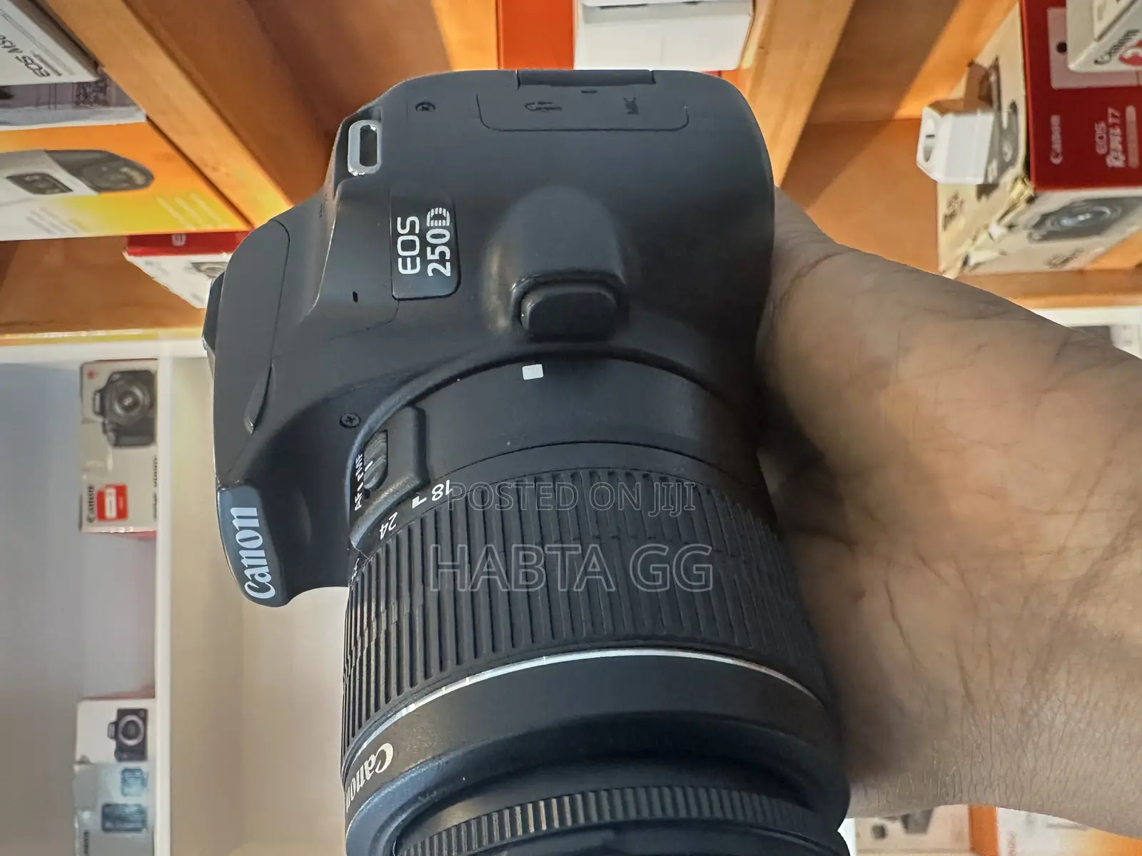 Canon 250d 18-55mm Video Recording