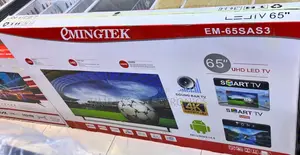 Emingeck 65” Frameless Smart Android Tv – Immersive Modern!