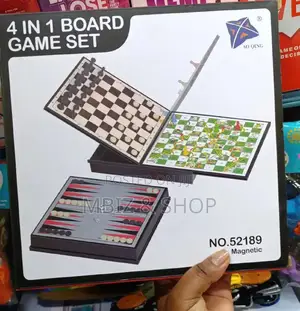 Photo - 4in1 Board Game Sets (Magnetic)