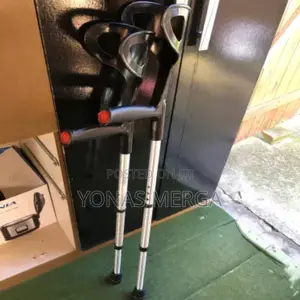 Photo - Crutches//In Addition, the Forearm Crutches Provide More Flexibility