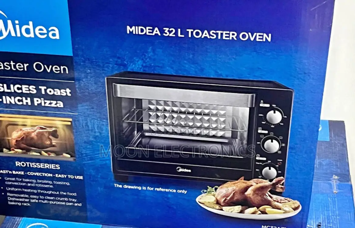 Midea 32 L Toaster Oven – Compact, Efficient Stylish!