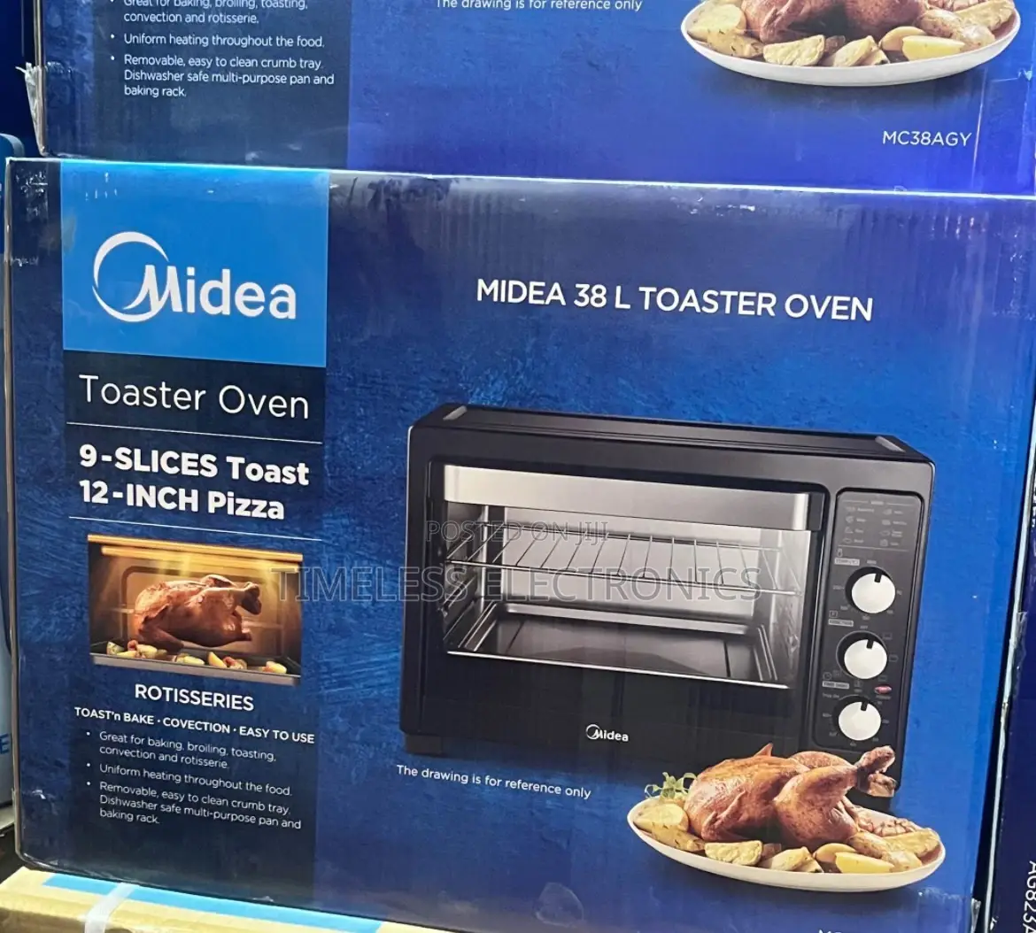 Midea 32 L Toaster Oven – Compact, Efficient Stylish!