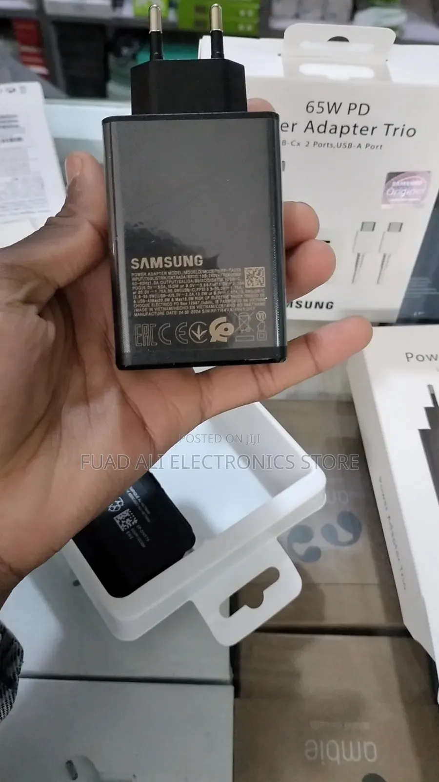 Original 65w Samsung Charger,Original Charger, ኦርጅናል ቻርጀር