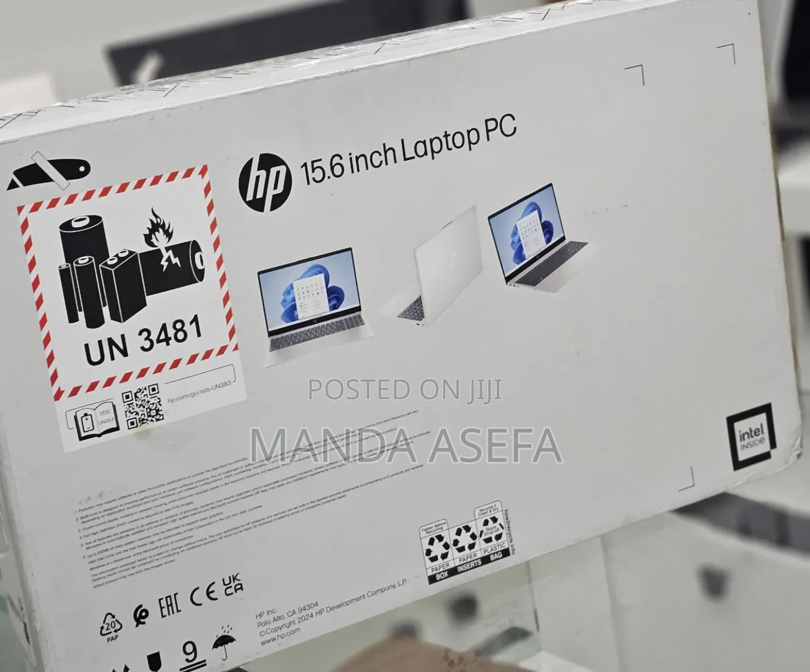 New Laptop HP Stream Notebook 8GB Intel Core i3 SSD 256GB