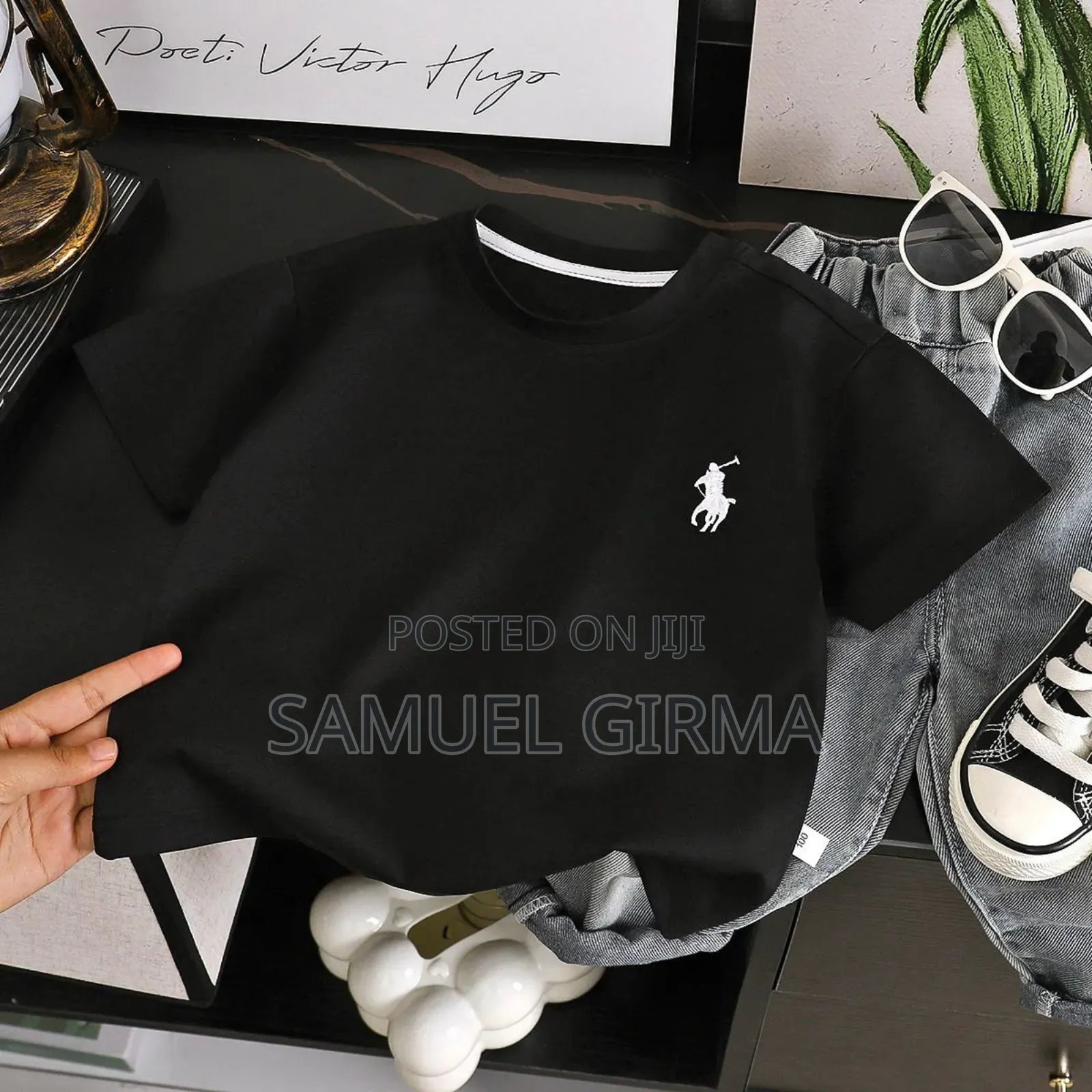 Mk- 0653 Toddlers Polo Ralph Lauren Tshirt Size: 1-7 Years