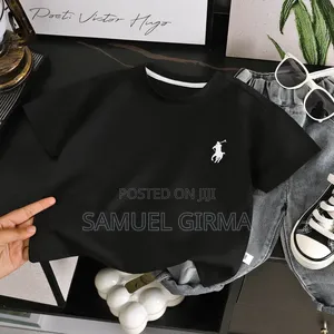 Mk- 0653 Toddlers Polo Ralph Lauren Tshirt Size: 1-7 Years