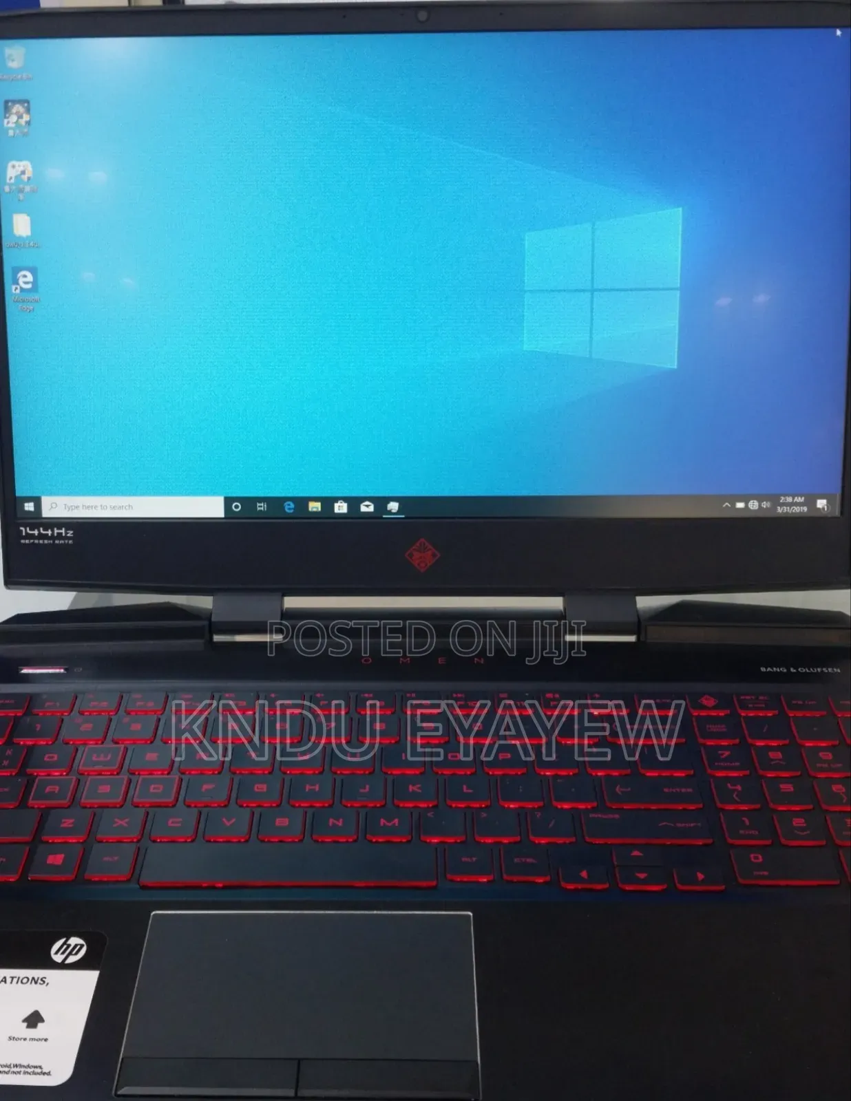 New Laptop HP Omen X 16GB Intel Core I7 SSD 512GB
