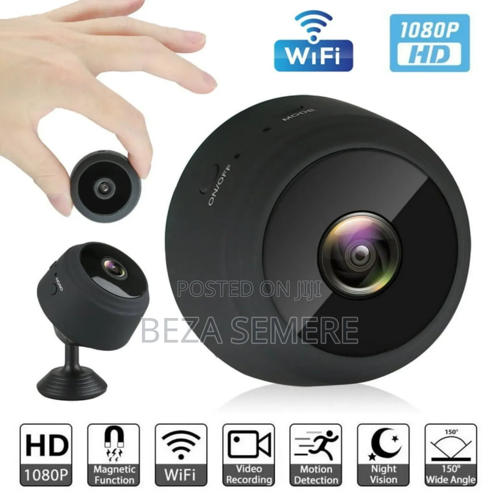 Versatile A9 Mini Cam: Nanny, Pet, or Office Security