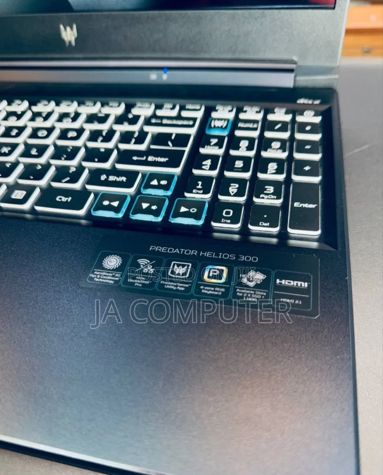 New Laptop Acer Predator Helios 300 16GB Intel Core I9 SSD 1T