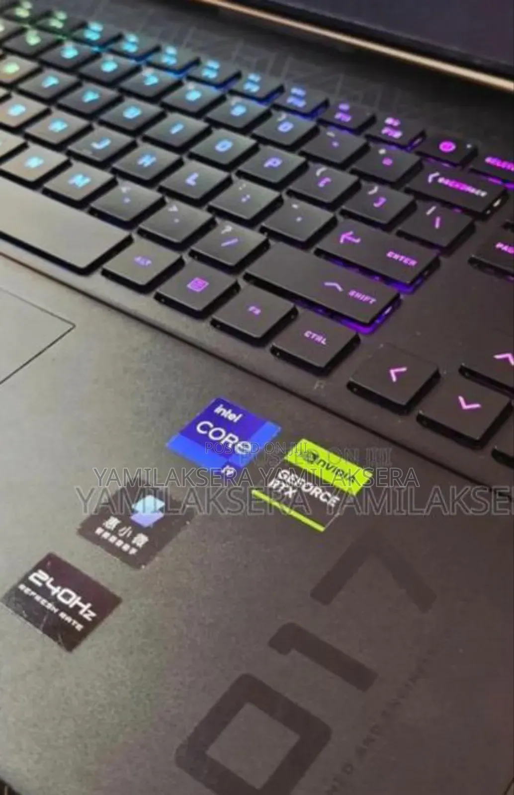 New Laptop HP Omen 17 16GB Intel Core i9 SSD 1T